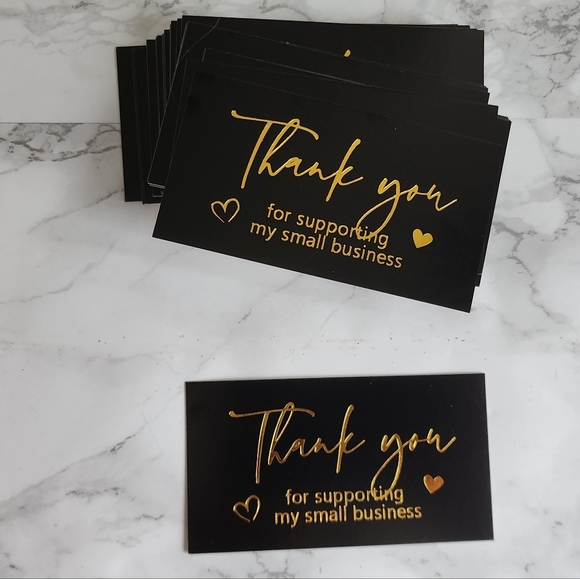 100 Pcs.Thank you Cards & Stickes Bundle - Picture 6 of 8